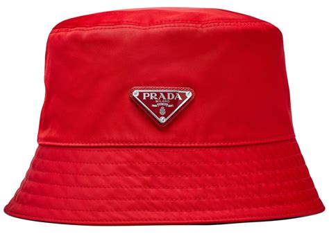 red prada bucket|prada bucket hat dupe.